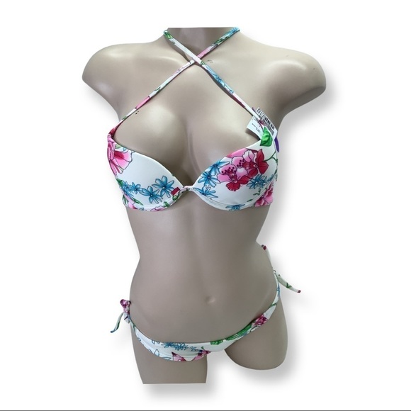 Recco brazilian tropical print bikini set New With Tags - Picture 2 of 5